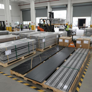 Dễ dàng cài đặt bấm vào khóa số lượng lớn màu đen rãnh Cách Nhiệt PVC tấm Trần và gạch kích cỡ khác nhau kết thúc có sẵn - Product Image 6