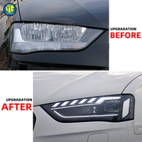 YU GUANG pour Audi A4 B8 Sportback 2013-2016, mise à niveau des phares LED, nouveaux phares avant 5000K 8000 Lumens, accessoires de voiture B9, lumière 12V