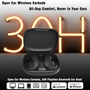 หูฟังแบบเกี่ยวหู OWS TWS รุ่น O1000 รองรับ Bluetooth เวอร์ชัน 5.4 กันน้ำ IPX5 ควบคุมแบบสัมผัส พร้อมไฟ LED แสดงสถานะแบตเตอรี่ - Product Image 5