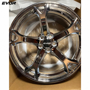 ล้อฟอร์จ EVOR ประสิทธิภาพสูง ผลิตจากอัลลอย สำหรับ BMW M3 M4 สีเงินโครม 5x120 5x112 5x130 <span class=keywords><strong>ขอบ</strong></span> 17x10J 18x9J 19x10J - Product Image 6