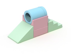 Vente en gros Ensemble d'aire de jeux intérieure blanche <span class=keywords><strong>Piscine</strong></span> à balles Softplay bon marché <span class=keywords><strong>pour</strong></span> les tout-petits Équipement de jeu souple <span class=keywords><strong>pour</strong></span> les enfants - Product Image 2