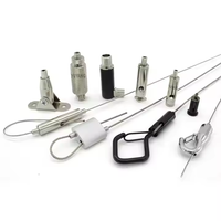Kit de suspension le plus populaire, kit de suspension réglable, câbles de suspension pour éclairage, pinces de fixation, autres accessoires d'éclairage