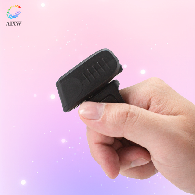 AIXW Mini Portable Android Finger Ring Scanner High-Speed Wireless USB Interface Stock Product