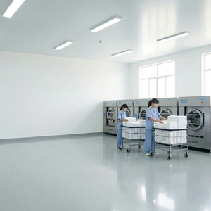 Nouvelle machine à laver, sécher, repasser et plier le linge électrique de qualité européenne 50 kg entièrement automatique, <span class=keywords><strong>commerciale</strong></span>/industrielle, en acier inoxydable - Product Image 5