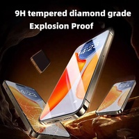 Protecteur d'écran automatique en verre trempé A ++ 3D Radian, outil d'installation anti-espion sans poussière, anti-rayures pour iPhone 12