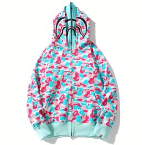 Sweat-shirt à double capuche pour homme Bappes 2026 de haute qualité avec fermeture éclair confortable et décontractée, design personnalisé Ape Hoodie 100% coton, best-seller - Product Image 3