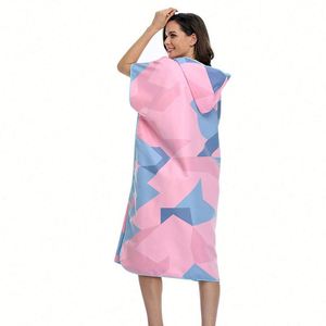 Wholesale Hooded <b>Poncho</b> Towel Recycled Material Adult - Product Image 2