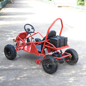 Approuvé CE Buggy Mini Karting Voiture Karts Aosom 24v 7.5 Mph Électrique Go Kart Avec Siège Réglable - Product Image 3