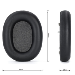 Coussinets de remplacement en cuir protéiné pour écouteurs Sony WH-1000XM6 WH1000XM6 XM6 1000XM6 - Product Image 3