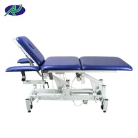 Table de massage réglable, lit de physiothérapie électrique, épreuve pour clinique, offre spéciale