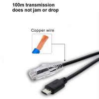 ZhenqianKJ, Cable Ethernet RJ45 de 48V a 5V, divisor POE Micro USB, convertidor POE de 10/100Mbps para cámara IP CCTV