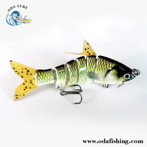 Esca per Pesca alla Carpa a Sei Sezioni, Struttura Solida con Ali e Pinne Morbide, Colore Realistico, Accessori per la Pesca - Product Image 5