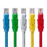 Cable de Conexión Ethernet RJ45 HYCONNECT HPC-D-C6 8P8C de Alta Calidad, Cat5e/Cat6/Cat6a UTP, Contactos Chapados en Oro, Longitudes Personalizables