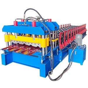 Machine <span class=keywords><strong>de</strong></span> profilage <span class=keywords><strong>de</strong></span> tôles pour tuiles émaillées et panneaux <span class=keywords><strong>de</strong></span> <span class=keywords><strong>toiture</strong></span> métalliques, moteur pour acier coloré - Product Image 4