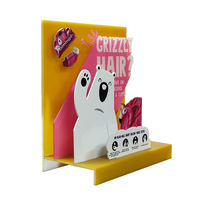 Boîte de présentation de table pop-up en PVC léger personnalisée pour la promotion de produits cosmétiques en vente au détail