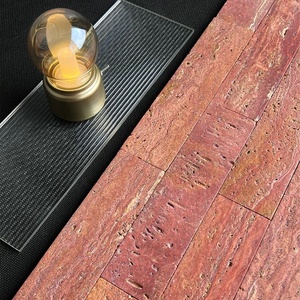 กระเบื้องหุ้มผนังลายหินอ่อนสีแดงสำหรับตกแต่งภายนอกและภายใน - Product Image 6