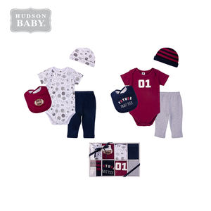 Little Treasure Clothing Geschenkset-8 PK Infant Baby Ganzkörper kleidung Baumwoll stoff Nr. 77014 - Product Image 5