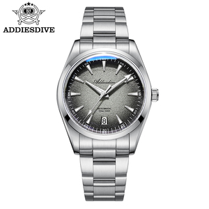 ADDIESDIVE AD2094 Montre pour homme en acier inoxydable - Plongeur mécanique résistant à l'eau 10 bars - Product Image 1