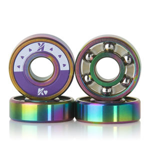 Rodamientos 8Pcs 608 RS Z ZZ 2RS 8x22x7 Verdes para <span class=keywords><strong>Longboard</strong></span>, Patines en Línea, Patinetas, Rodamientos Suaves para Patinetas - Product Image 1