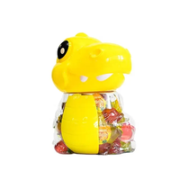 MINICRUSH Dinosaur Toys Gelée de fruits mélangés Assortiment de bonbons à la gelée de fruits au goût sucré