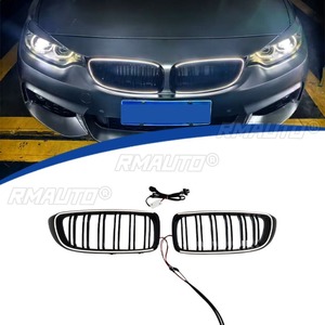 Bandes décoratives LED pour calandre de voiture, kit carrosserie, calandre avant pour BMW Série 4 F32 2013-2019, pièce extérieure - Product Image 3