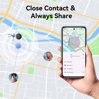 Localizador Inteligente Global MiLi LiTag Duo, Compatible con Apple Find My y Google Find My Device, AirTag, Rastreador GPS Antipérdida para Mascotas y Bolsos