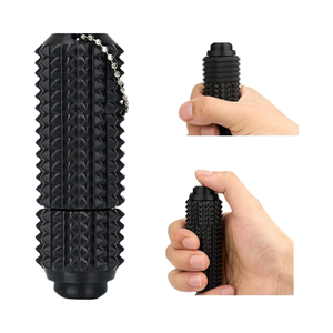Button ClickSpinners Juguete Antiestrés con Diseño 3 en 1, Juguete Sensorial Puntiagudo para Alivio del Estrés y Estimulación del Dolor, para Adultos, Llavero de Plástico - Product Image 1