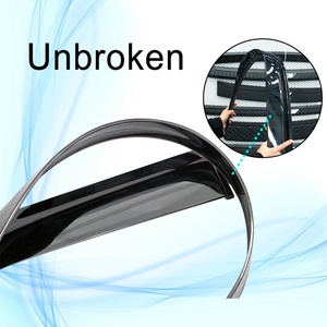 Visera para Ventana de Alta Calidad de Fábrica, Visera Solar, Protector de Lluvia, Deflector de Sol, Accesorios para Toyota Fortuner 2012-2024 - Product Image 5