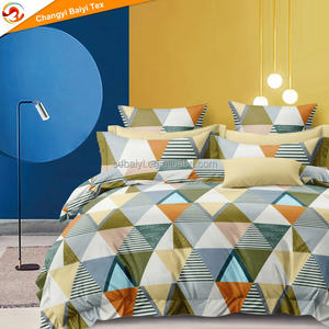 Morbido come nuvola lenzuolo in poliestere Set stampa copripiumino copripiumino letto matrimoniale Set di <span class=keywords><strong>lenzuola</strong></span> per <span class=keywords><strong>lenzuola</strong></span> - Product Image 6