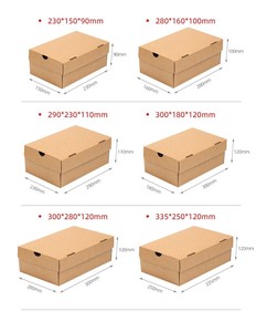 Boîtes d'expédition <span class=keywords><strong>en</strong></span> carton ondulé <span class=keywords><strong>en</strong></span> stock, <span class=keywords><strong>cartons</strong></span> d'expédition recyclés, chaussettes, vêtements, chaussures, albums photo, dossiers, boîte de rangement pour chaussures, emballage - Product Image 5