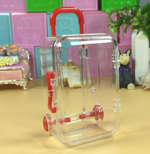 Boîtes cadeaux en plastique transparentes personnalisées, mini dossiers, design en matériaux recyclés, boîte à bonbons, gaufrage, <span class=keywords><strong>d</strong></span>écoration de fête <span class=keywords><strong>d</strong></span>'<span class=keywords><strong>anniversaire</strong></span> - Product Image 4