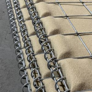 Vente directe usine – <span class=keywords><strong>Gabion</strong></span> soudé galvanisé rempli de terre pour barrière défensive / bastion de défense pour stand de tir - Product Image 6