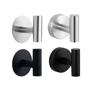 Gancio appendiabiti moderno in acciaio inossidabile resistente, senza tracce, da parete, ecologico, per accappatoi e asciugamani da <span class=keywords><strong>bagno</strong></span> - Product Image 5