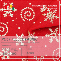 Tissu en velours côtelé 100 % polyester imprimé feuille brillante pour la décoration intérieure écologique – Éclat festif accrocheur