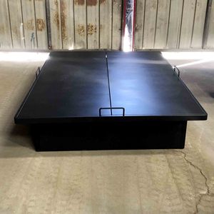 Hiện đại Slatted kim loại nền tảng GIƯỜNG KHUNG Nữ Hoàng kích thước cho phòng ngủ hoặc căn hộ cho hai đôi/Vua Giường Khách Sạn - Product Image 3