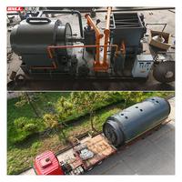 Usine de pyrolyse tout-en-un pour le recyclage des déchets plastiques, des huiles usagées, des boues et des pneus usagés en huile combustible