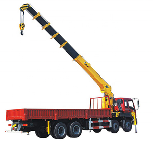 מנוף רכוב משאית 12 טון שאקמן שלדת 6*4 משאית SQS300 מנוף - Product Image 1