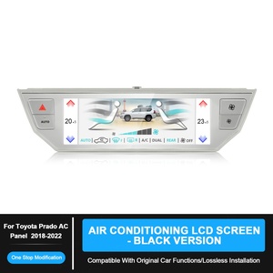 NaviHua สำหรับ Toyota Prado ปี 2018-2022 แผงควบคุมเครื่องปรับอากาศในรถยนต์ จอแสดงผล LCD อัตโนมัติขนาด 8.2 นิ้ว รุ่นใหม่ อัปเกรด - Product Image 2