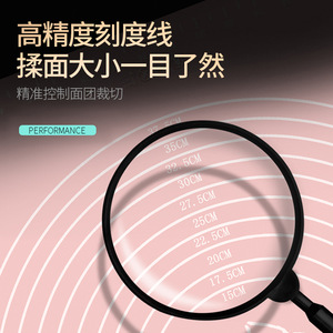 Silicone Kneading <b>Mat</b> Food Grade Non Stick With Graduations For Dough <b>Rolling</b> And Pastry Making - Product Image 3