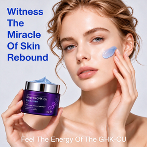 Crème visage au cuivre GHK CU Snap 8 avec butylène glycol et glycérine pour adoucir la peau sèche et rugueuse, repulper la texture de la peau, soin quotidien de la peau - Product Image 6