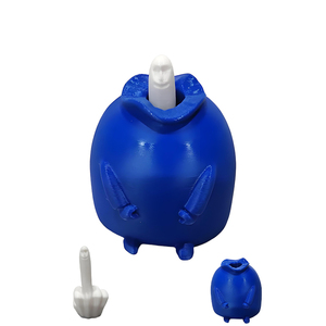 Cá nhân mỉm cười Ngón tay giữa đồ trang trí vui tay-dựng lên ngón giữa cho văn phòng nhà đồ chơi giáo dục - Product Image 1