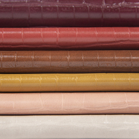 Échantillon Gratuit de Cuir Synthétique Recyclé Cuerina Embossé Effet Pierre Grain Rexin en Rouleau Faux Cuir PU pour Artisanat et Décorations