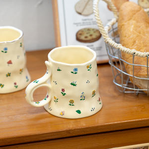 Tazas de cerámica Chaozhou con asa personalizables para regalos, tazas de café, diseño universal, calidad de primera clase - Product Image 2