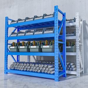 Shibang מפעל למכירה קיבולת גבוהה מחסן ערמה מדפים 1000 ק "ג כבד החובה כיפוף מתכת אחסון מזרן ומדף - Product Image 6