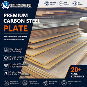 SS400 Hot Rolled Normalized 50mm 600mm Laser Cutting ASTM A572 Carbon Steel Plate for Heavy Equipment - Product Image 1
