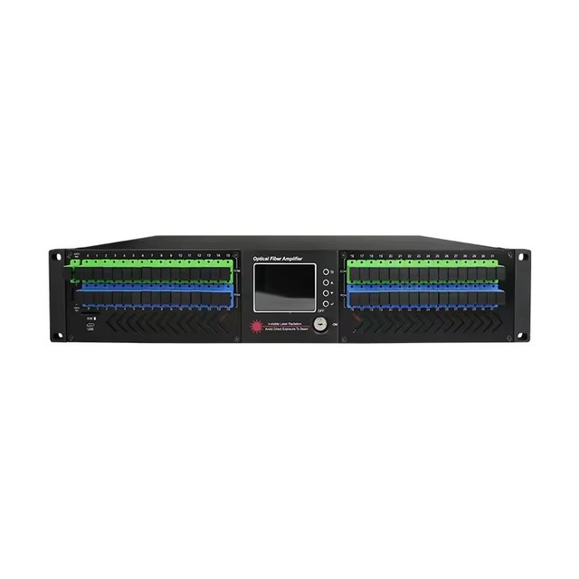 Catv Fiber Optical Amplifier 1550nm WDM EDFA 8 16 32 Port Amplifier 22 dbm with Wdm 48v Catv Optical