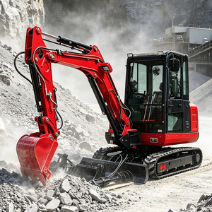 Mini Excavadora con Envío Gratuito, Motor Kubota con Certificación CE Euro <span class=keywords><strong>5</strong></span>, Excavadora Pequeña de 3.<span class=keywords><strong>5</strong></span> Toneladas para Construcción Urbana en Espacios Reducidos - Product Image 4