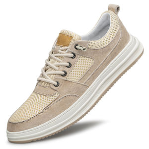 Scarpe da uomo con chiusura a fascia elastica <span class=keywords><strong>in</strong></span> Mesh traspirante per esterno di lusso per il tempo libero Sneakers sportive comode basse - Product Image 1