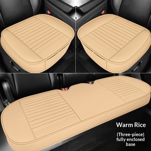 เบาะรองนั่งรถยนต์แบบสี่ฤดู รุ่นใหม่ 25 ชิ้น ระบายอากาศได้ดี หุ้มเต็มเบาะ ด้านหลังยาว ป้องกันสิ่งสกปรก หนังเทียม OLIVER - Product Image 2