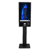 KIO238 23.8 pouces écran tactile moniteur libre-service kiosque de paiement distributeurs automatiques pour SnackFood & Pharmacie avec fonction SDK